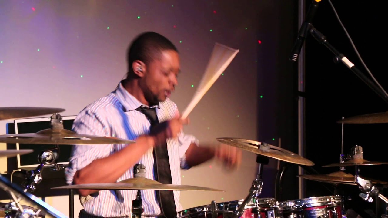 John Turner performing at Hubbs Groove Drum Off, Cleveland School of