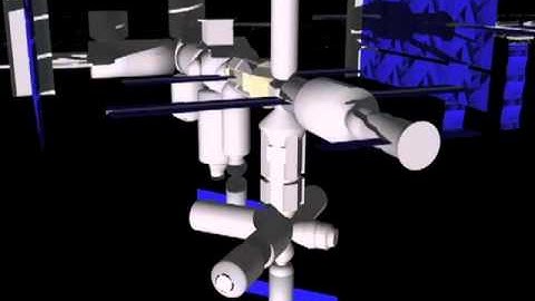 The International Space Station Model - Stony Brook CSE 334 Final Project.