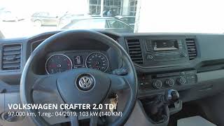 Volkswagen Crafter 2 0 Tdi Predstavitev Vozila