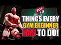 10 Tips EVERY Gym Beginner Can Use!!