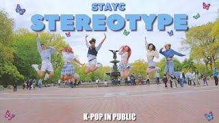 [KPOP IN PUBLIC NYC | ONE TAKE] STEREOTYPE (색안경) - STAYC (스테이씨) - Dance Cover by F4MX