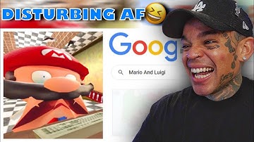 SMG4 - Mario Googles Himself [reaction]