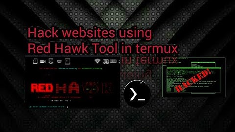 How to hack websites with Android using Red Hawk Tool | 100% Real | Must Watch