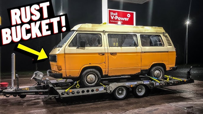 E-Vanlife for rent: An old VW T3 Bulli becomes electric thanks to