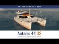 New Antares 44 GS Catamaran.  Guided tour and review.  Built to be a live-aboard world cruising boat