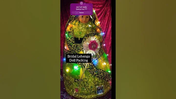 Bridal Lehenga packing for 👸🥻 wedding//#shorts #launglaachi #youtubeshorts #ytshorts
