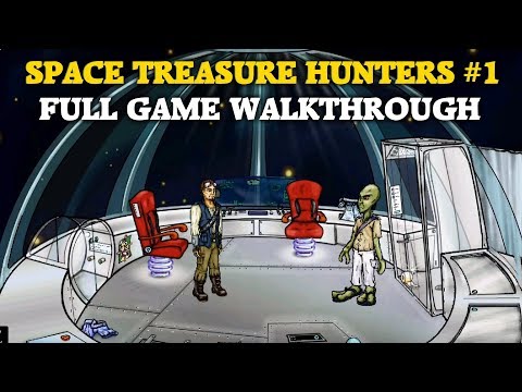 Space Treasure Hunters #1 - Full Game Walkthrough - All Puzzle Solutions