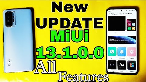 Redmi New update miui 13.1 | miui 13.1 vs miui14 | miui 13.1 all features | miui 14 all new features