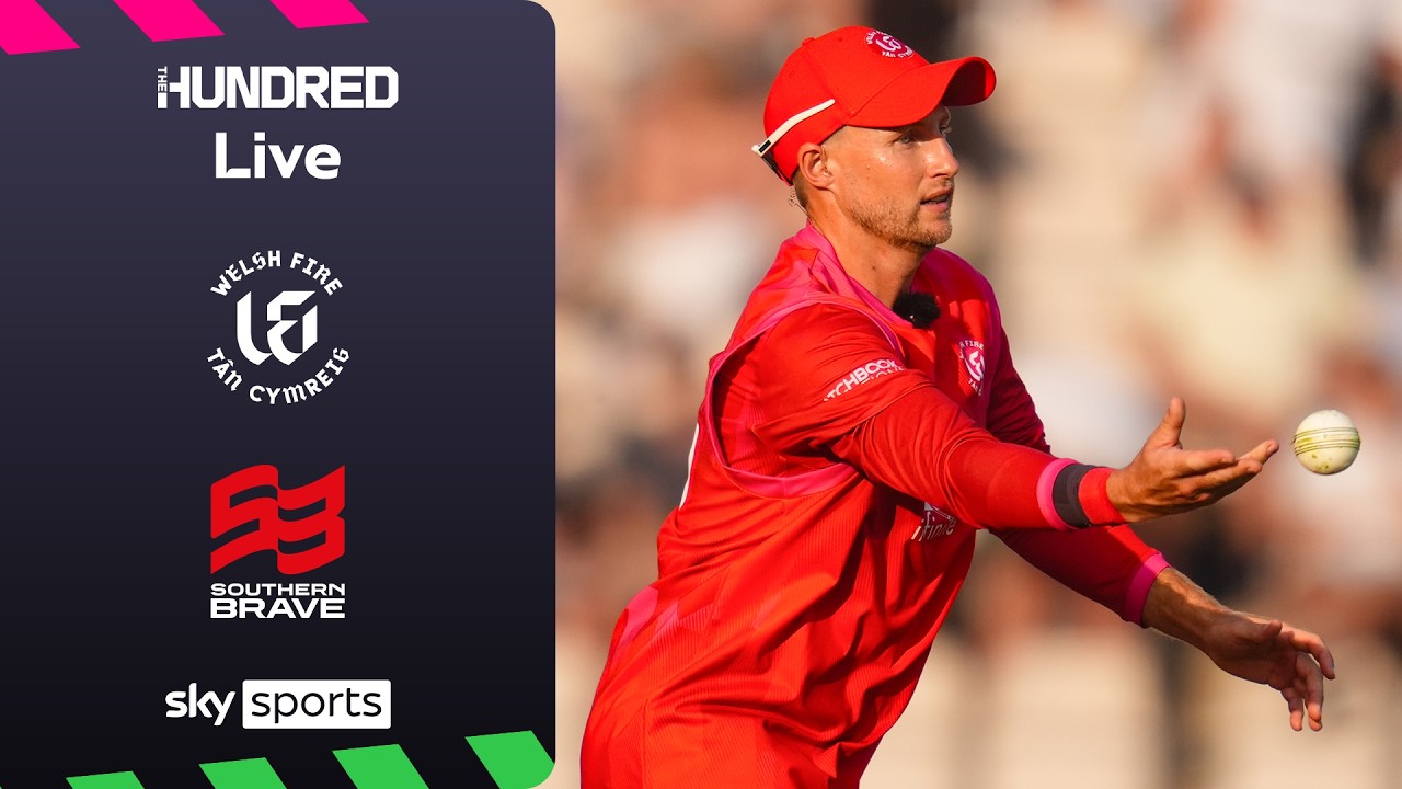 LIVE | Welsh Fire Men v Southern Brave Men | The Hundred