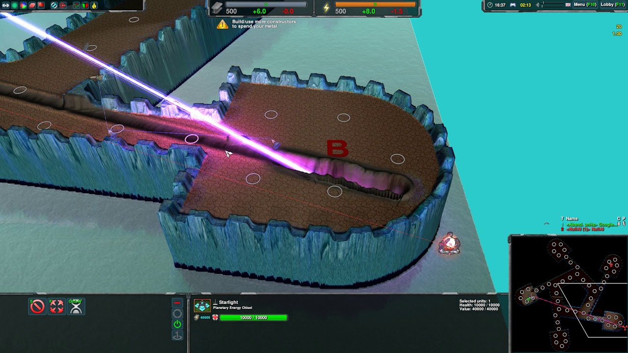 Putting the Chisel in Planetary Energy Chisel