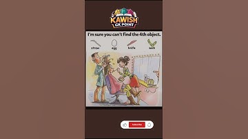 Find the Hidden 4th Object Puzzle| #kawishgkpoint #iqtest #youtubeshorts
