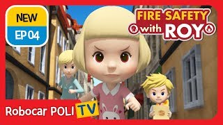 🔥Fire safety with Roy | EP04 | Never Forget to Turn Off the Gas | Robocar POLI | Kids animation
