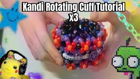 Rotating Kandi Cuff Tutorial!
