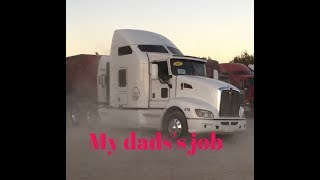 A Day in the life of my Dad's job (truck driver) by Icdaniell 2,195 views 6 years ago 5 minutes, 32 seconds