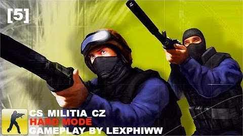 Counter Strike : Condition Zero Gameplay [Map: (cs_militia_cz)] - Hard Mode