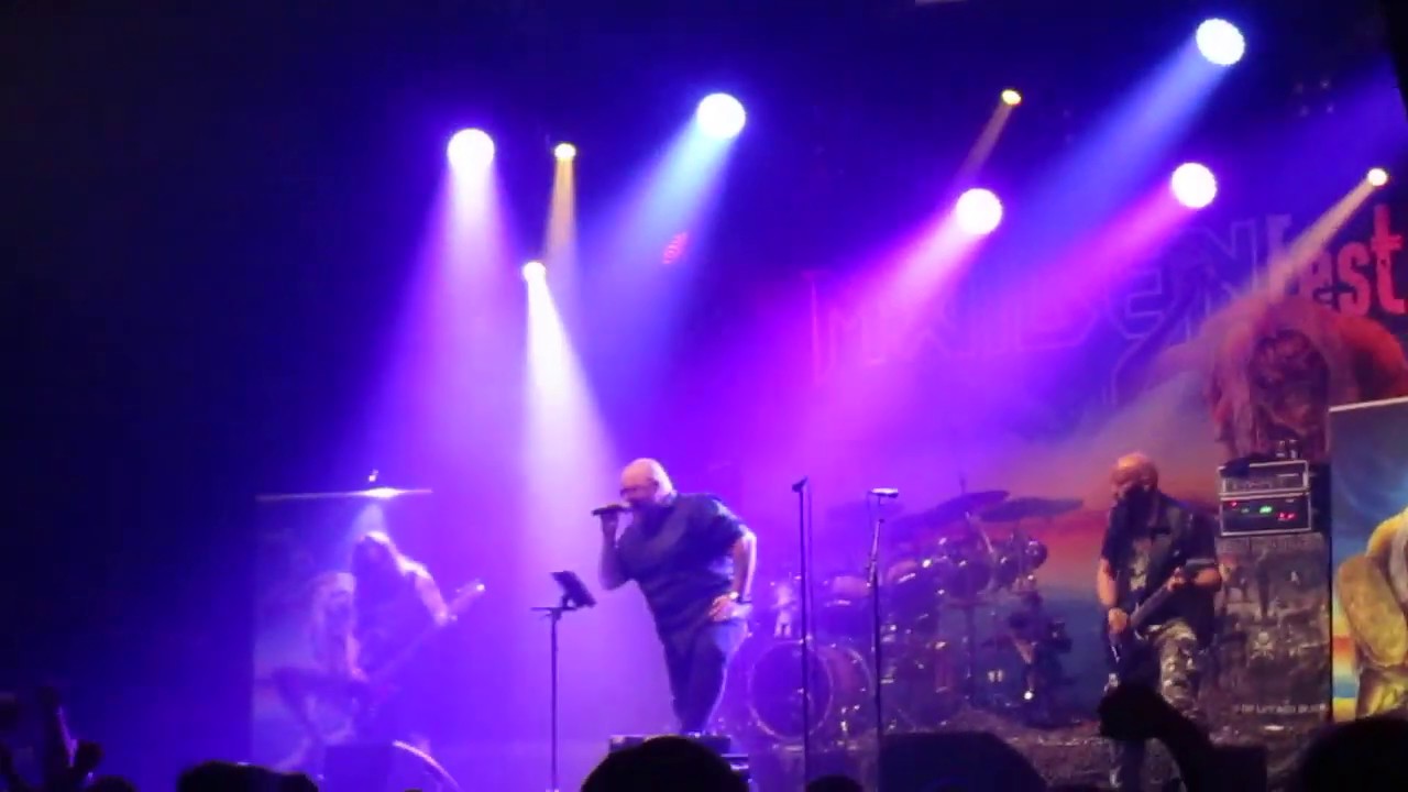 The Coverslaves : 2 Minutes to midnight, Live at MaidenFest in Teatria, Oulu, vocals Jarno Vitri