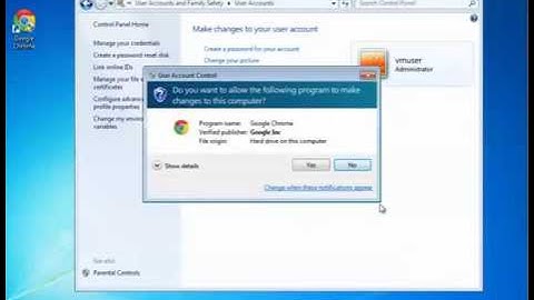 Allow the follwing program