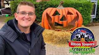Alton Towers Scarefest 2021 Construction Update | Park Theming, Maze Testing & MORE