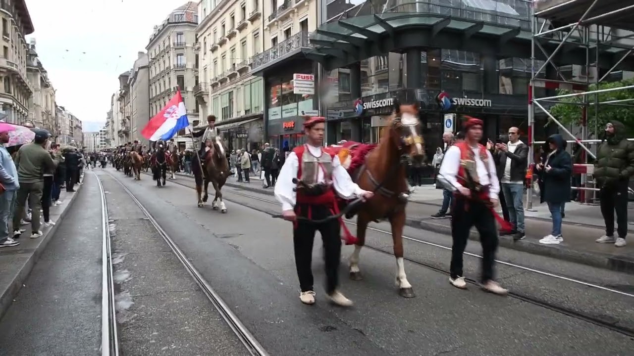 275. godišnjica Starih Grenadira kojoj su prisustvovali hrvatski alkari i alkarski momci