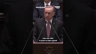 Hurbaşkanı Erdoğan Mecliste Fetih Suresini Okudu