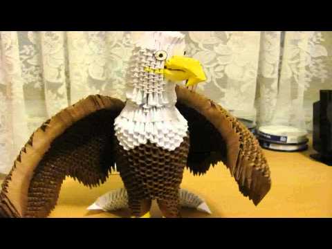 3D origami   Eagle