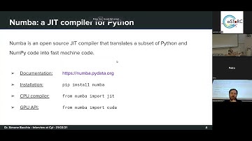 HPC 2nd Intermediate Training Event: GPU programming in Python Part 2