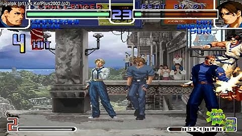 Kof 2002 fight IORI, KIM, ANDY VS YURI, MAI, MAY LEE