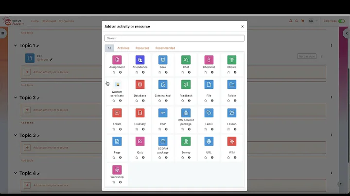 Moodle 4.0 Tutorial Videos-How to Upload a File