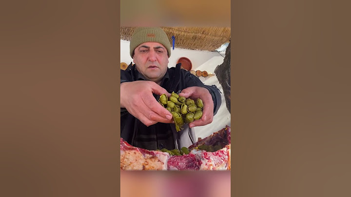Perfect Wilderness Tandoor Dish - Dolma Inside the Lamb