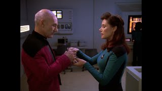 Star Trek  : TNG-   Picard Meets a Voluptuous New Transfer 💋👅❤️❤️🔥🔥