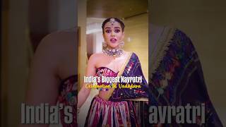 India's Biggest Navratri Celebration In Vadodara | Curly Tales #shorts