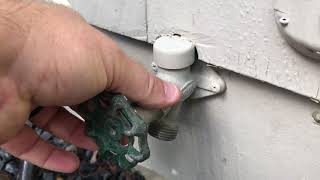 Fixing a Leaky Prier Outdoor Faucet