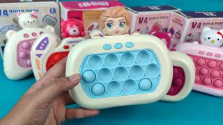 ♡ Satisfying Fast Push Jumbo Elsa Frozen cute character POPIT PUSH GAME toys unboxing ASMR Videos