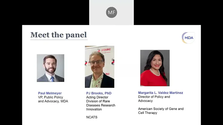 MDA Advocacy Institute:  Policies Influencing Gene Therapy Development 1