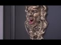 Hilarious moment door knocker comes to LIFE to frighten away sales people only for a gargoyle to Hilarious moment door knocker comes to LIFE to frighten away sales people only for a gargoyle to