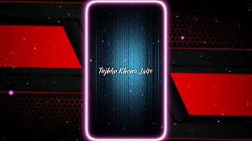 Tu jo Hai toh main hoon 😍🌈 || Song lyrics New XML 👇 preset Ailghtmotion Viral || #xml #viral #4k #3d