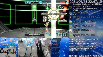 [DDR A20+] コムテックプラザ生放送 Next Phaseを頑張る＆Bounce Trippyお上手回 2021/04/28