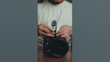 SILENTLY BUILDING A CAMERA RIG FOR MY SONY A7IV #SHORTS