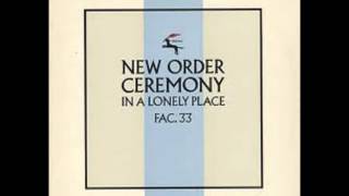 Video thumbnail of "New Order-Ceremony"