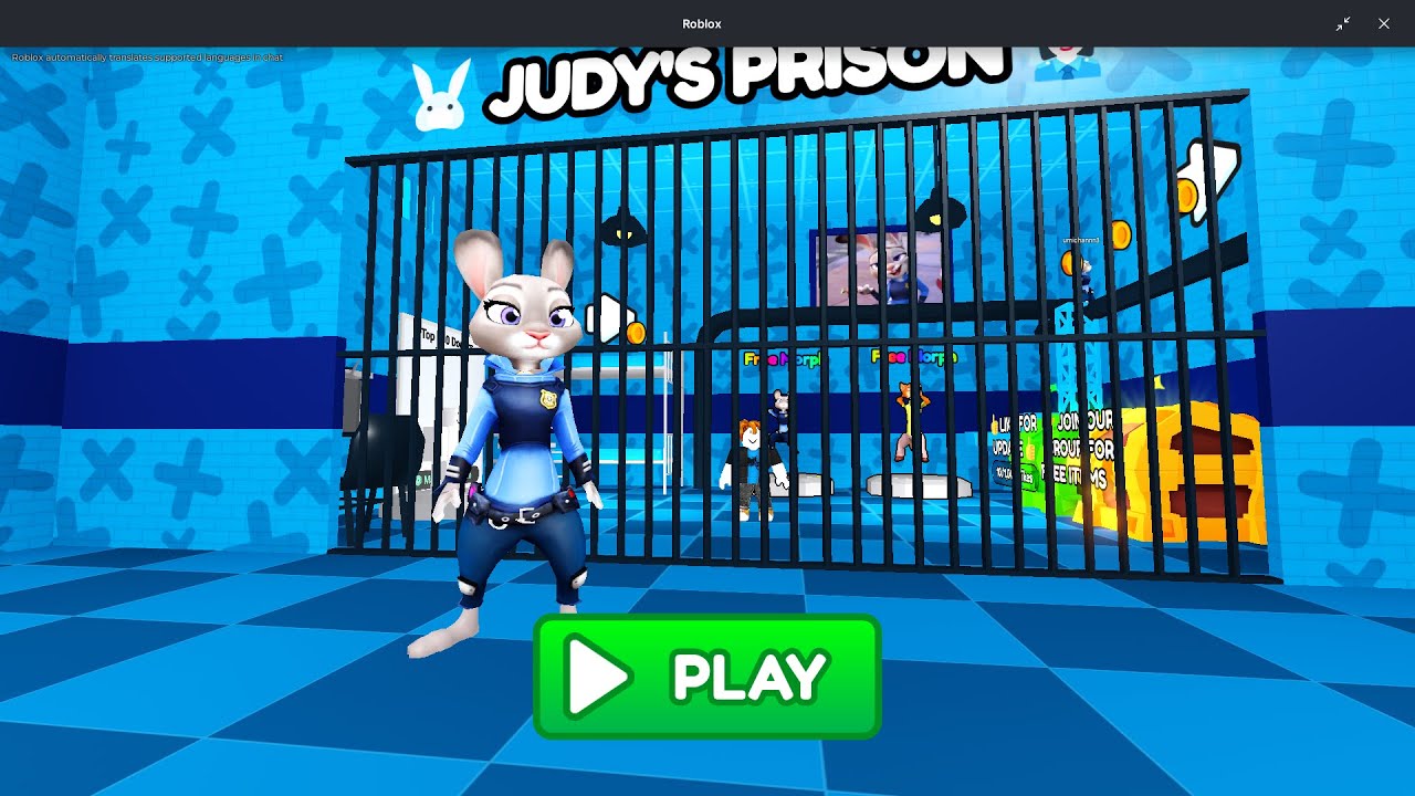 JUDY S PRISON RUN FUUL GAME KING ROBLOX Obby YouTube 