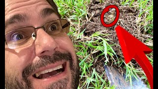 FINDING POSABLE GOLD METAL DETECTING WITH MY SIMPLEX PLUS IN THE PARK