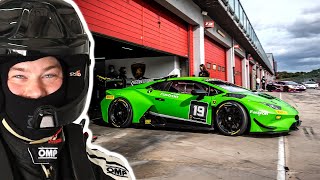 Jardier Drives Lamborghini REAL RACE CAR At Imola