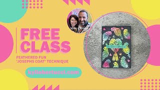 Feathered Fun A Slight Variation On The Josephs Coat Technique