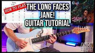 The Long Faces - Jane! Guitar Tutorial Lesson