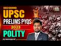 UPSC Polity PYQ Analysis Prelims 2023 | UPSC PYQ Analysis 2023 | Dhanunjay Reddy Sir | UPSC Preplab