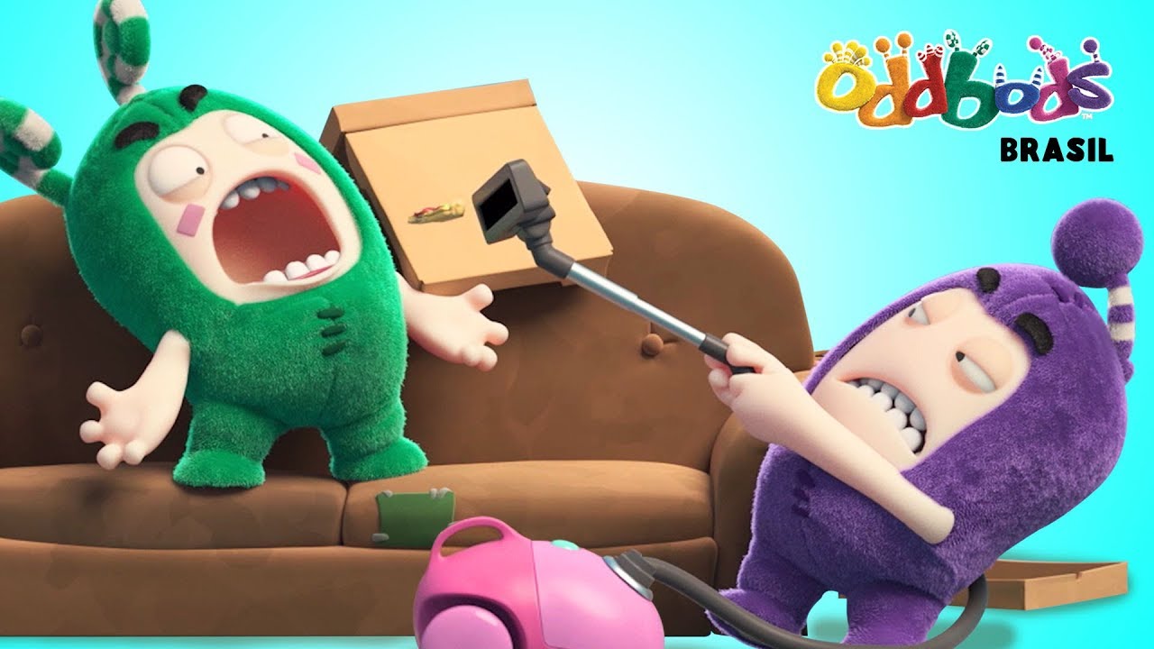 ⁣Oddbods | Vácuo Estranho | Desenho Infantil | Oddbods Brasil