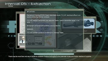 F.E.A.R. (extreme difficulty, no slowmo) Interval 05-1 - Extraction. Bishop