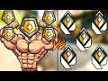 Valorant: 5 Raid Boss Gold VS 5 Radiant Players! - Who Wins?