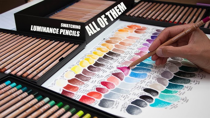 How to Blend Luminance Colour Pencils - Caran D'ache Tutorial 