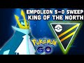 King of the North Shiny Empoleon 5-0 in Ultra GO Battle League Pokemon GO | + many 4-1 sets